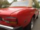1981 Fiat Spider 124 Convertible Fuel Injection 2000 Cc Red Beauty In Florida Other photo 11