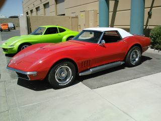 1968 Corvette Coupe 427 W / Hard And Soft Tops,  Rare Factory Side Pipe Covers, photo