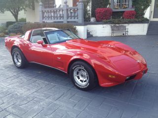 1979 Red Chevorlet Corvette photo