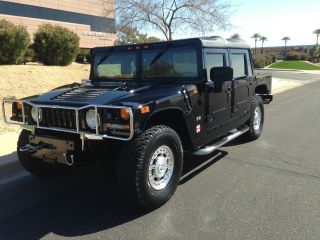 2002 Hummer H1 Ridiculous Condition Excellent Options Extend Rear Top & 3rd Seat photo