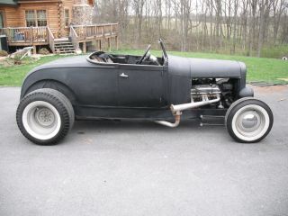 1929 Ford Roadster,  Orig Steel Body,  32 Frame,  350,  Auto,  Ratrod photo