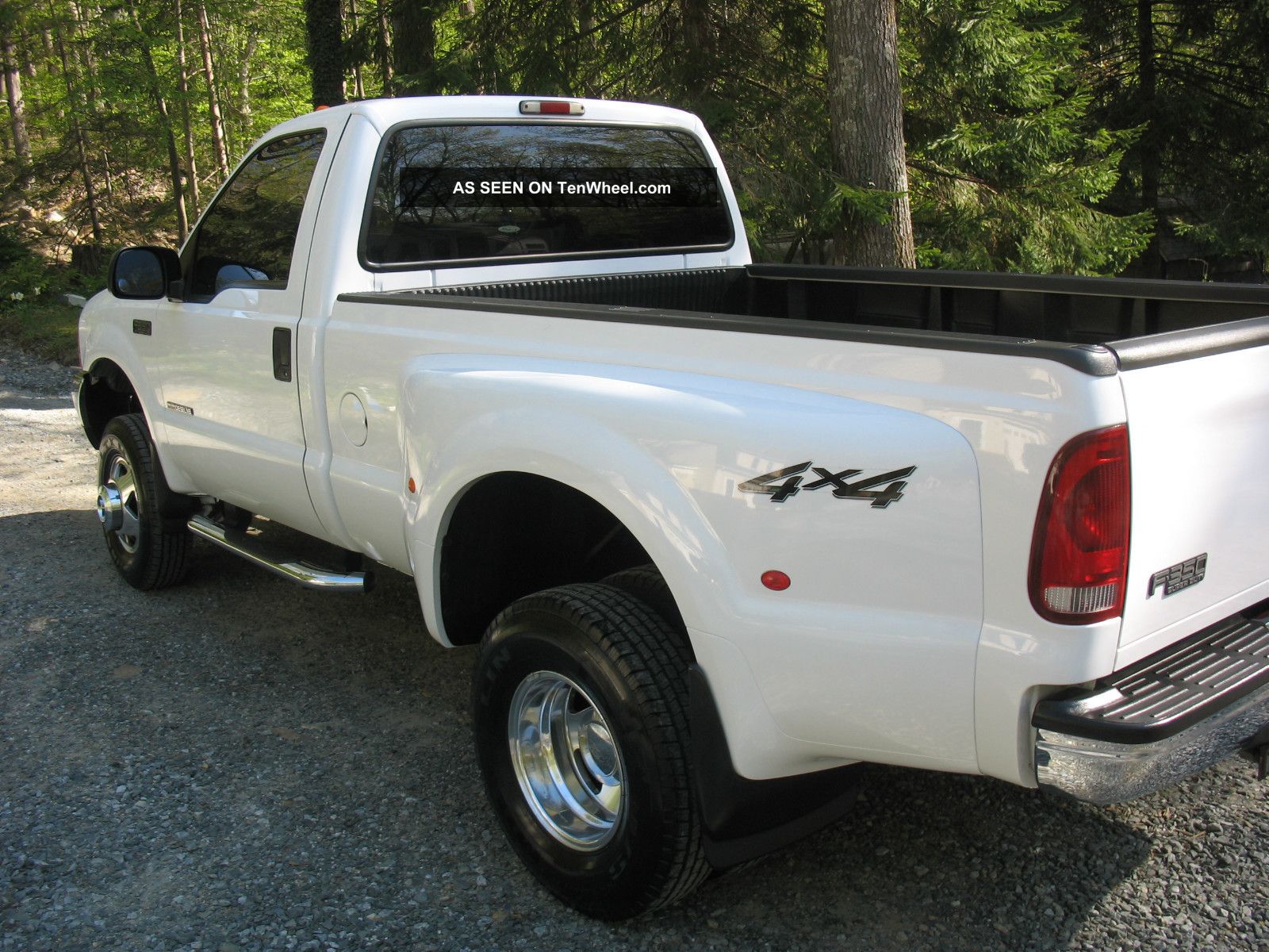 Diesel ford f350 dually 4x4 #9