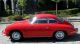 1962 B 1600s Coupe,  Rare Factory Signal Red,  Black,  Nut &bolt Resto,  ' Smatchingmint 356 photo 8