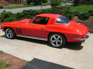 1965 Pro Touring Red Corvette Coupe photo