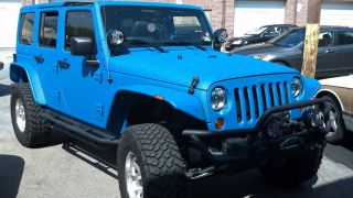 2012 Jeep Wrangler Unlimited 4 - Door 3.  6l Kevlar Finish By Starwood photo