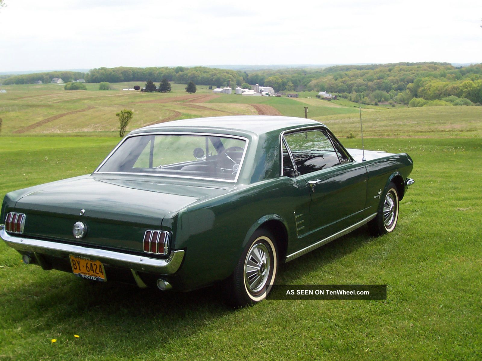 1966 Ford mustang coupe side scoops #10