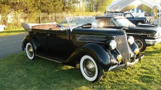 1936 Ford Phaeton Convertible Frame Up Restoration Juice Brakes Gorgeous Driver photo