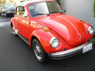 1979 Vw Beetle Convertible Survivor All California Car No Rust photo