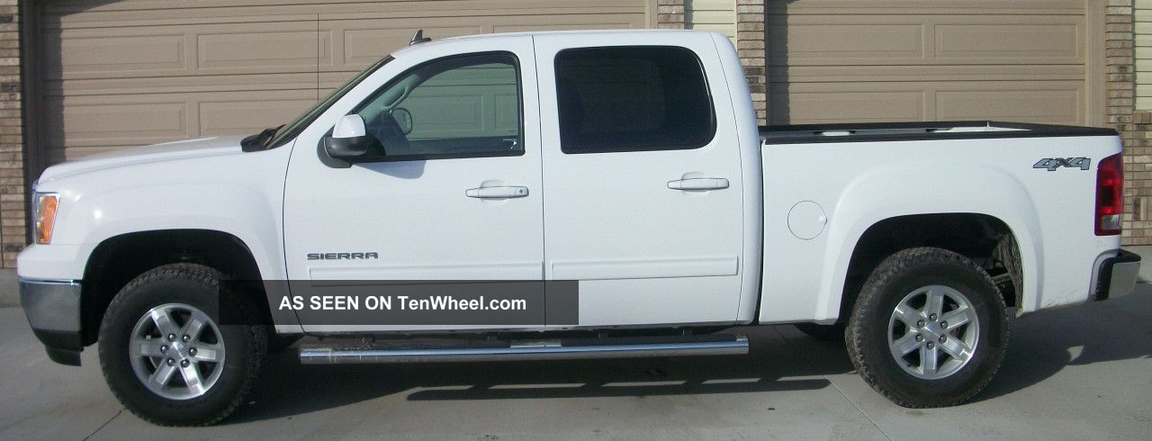 2012 Gmc Sierra 1500 Slt Crew Cab Pickup 4 - Door 6.  2l 4x4 Sierra 1500 photo