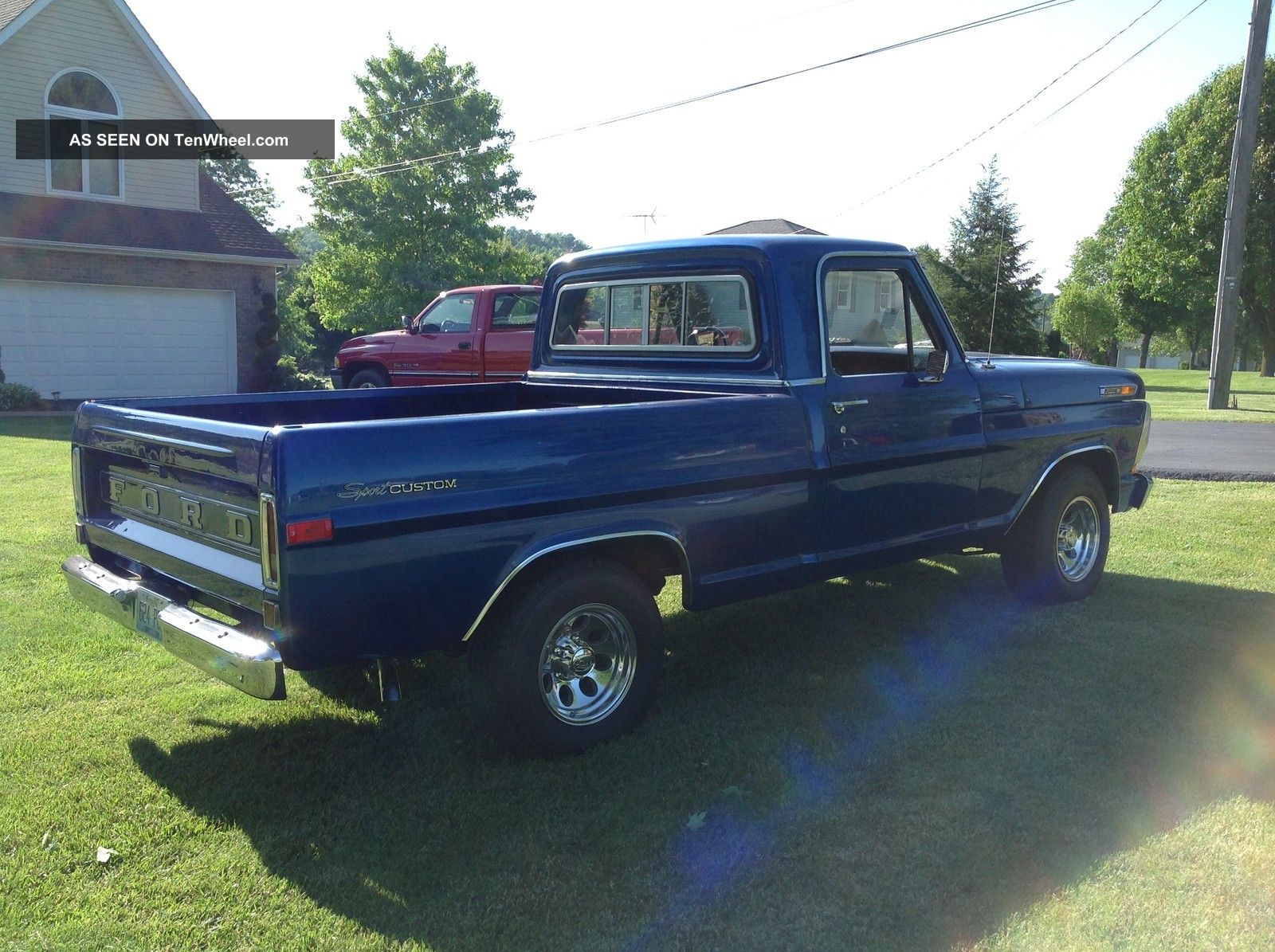 1970 Ford f 100 frame drawing