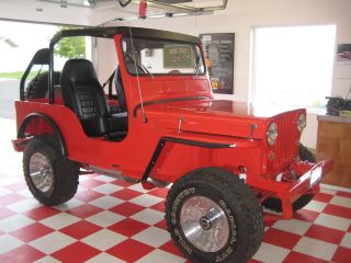 1952 Jeep Cj - 3a Very,  With Buick V6 Engine,  Off Road Special, . photo