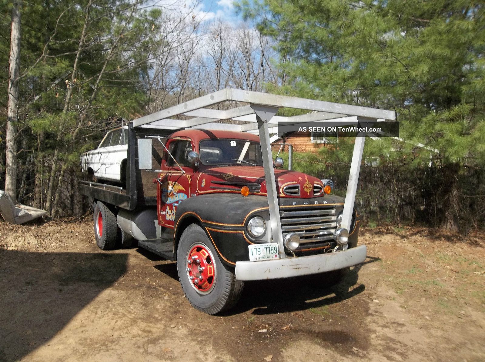 1950 Fire ford truck #5