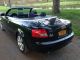 2003 Audi A4 Cabriolet Convertible 2 - Door 1.  8t Black On Black Cvt Tranny A4 photo 7