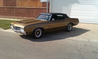 1970 Olds Cutlass Supreme Sx Convertible With 442 Badging photo