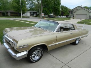 1963 Chevy Impala Anniversary Gold photo