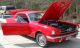 1965 Red Ford Mustang Standard 6 - Cyl 3 - Speed Garage Kept Smooth Running Classic Mustang photo 1