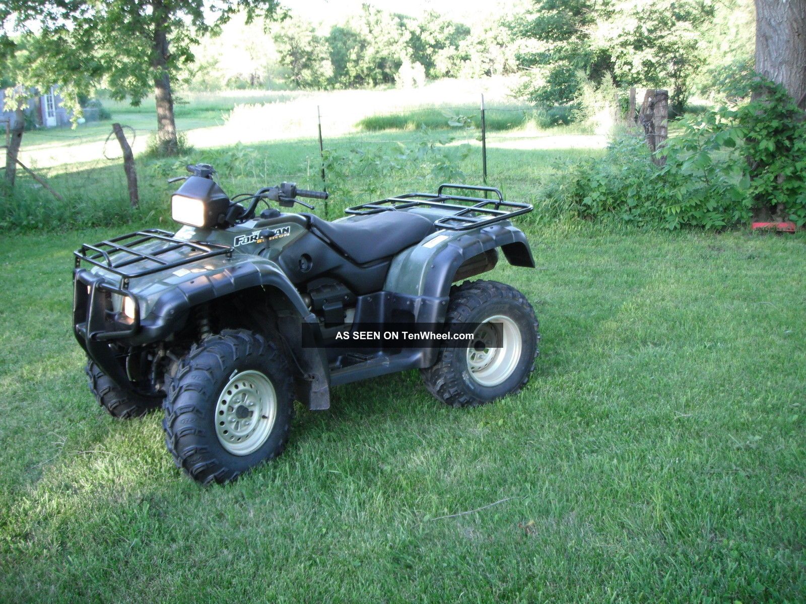 2003 HONDA FOREMAN RUBICON OWNERS MANUAL visual data 2