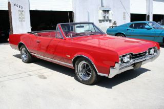 1967 Oldsmobile 442 Convertible 400ci Numbers Matching Power Top Steering Brakes photo