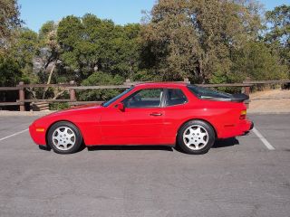 1989 944 Turbo S (951) - Red With White Interior - Very photo