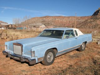 1978 Lincoln Continental Town Coupe Classic In Good Shape photo