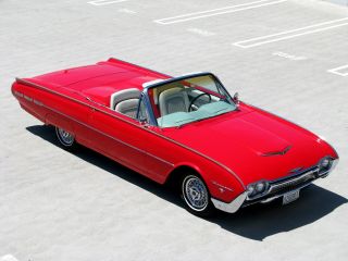 1962 Ford Thunderbird Convertible With Sports Roadster Tonneau Package photo
