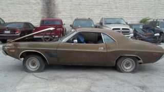 1974 Dodge Challenger Body Only No Motor Or Transmission Some Rust photo