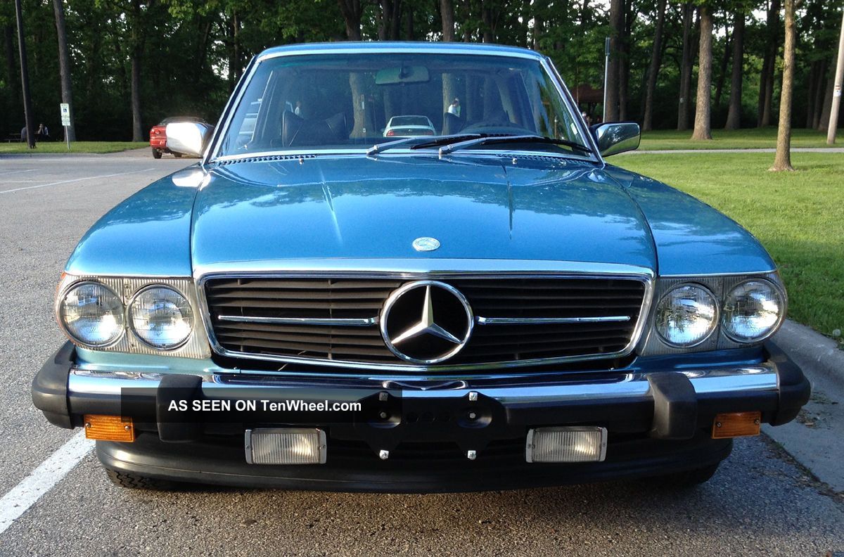1979 Mercedes Benz 450slc Luxury Coupe - Great Looking Car