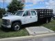 2001 Chevy 3500hd Cab / Chassis Post Bed Crew Cab 4 - Door C/K Pickup 3500 photo 2