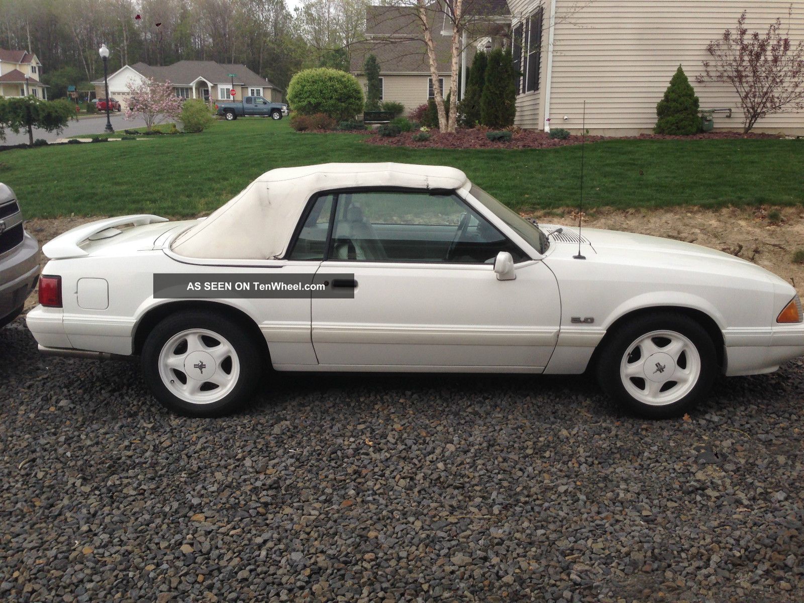 1993 Ford Mustang Triple White Fox Mustang photo