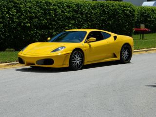2006 Ferrari F430 Coupe F - 1 Giallo Modena Hre Wheels Carbon Fiber Dash photo