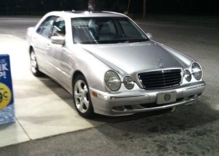 2002 Silver Mercedes E320 Special Edition photo