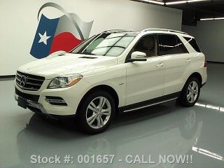 2012 Mercedes - Benz Ml350 4matic Awd Pano Roof 19k Texas Direct Auto photo