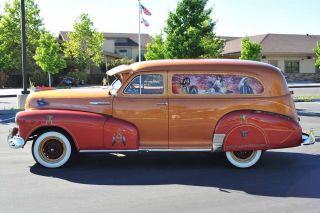 Custom 1947 Chevy Sedan Delivery 1 Of A Kind Native American Tribute Showpiece photo