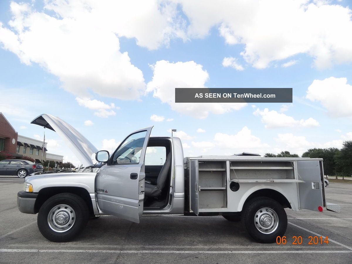 2001 Dodge Ram 2500 V8 5. 9l 2wd Auto 1owner Tx Custom Utility Bed