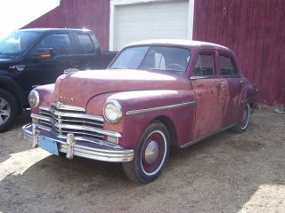 1949 Plymouth Deluxe Barn Find Rust Body Perfect Rat Rod photo