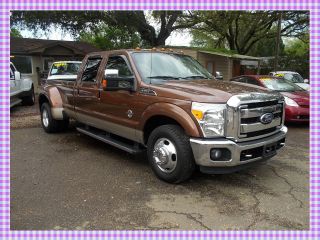 2011 Ford F - 350 6.  7 Diesel Lariat Package Crew Cab photo