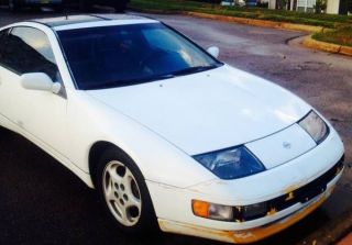 Nissan 300zx (1993),  2 Door Coupe,  White,  Automatic,  Interior photo