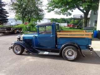 1930 Ford Model A Closed Cab Pickup Truck photo