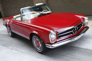 1969 Mercedes Benz Pagoda 280sl 280 Sl Convertible Coupe Immaculate photo