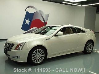 2012 Cadillac Cts 3.  6 Performance Coupe 4k Texas Direct Auto photo