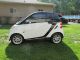2008 White Smart Fortwo Pure Passion Coupe 2 Door W / Panoramic Fun Car Smart photo 3