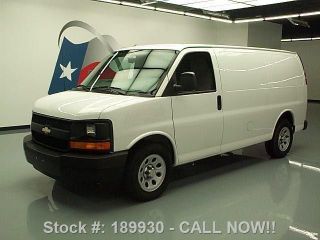 2012 Chevy Express 1500 Cargo Van V6 Partition Only 13k Texas Direct Auto photo