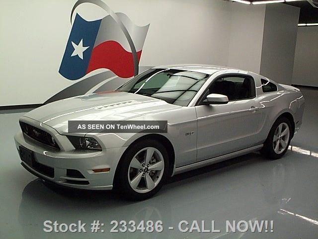 2014 Ford Mustang Gt 5.  0 6 - Speed Spoiler 10k Mi Texas Direct Auto Mustang photo