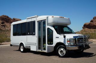 2009 Ford E450 Arizona Shuttle Bus Rust 12 Passenger ++ Shuttle Bus Van photo