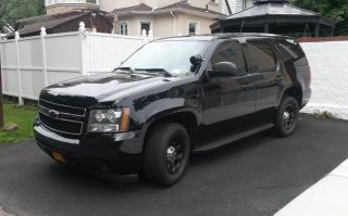 2007 Chevy Tahoe Ppv (police Pursuit Vehicle) Black 5.  3 Flex Fuel 2wd photo