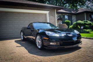 2008 Black Z06 Corvette photo