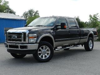 2008 Ford F350 Lariat 4x4 Off Road 6.  4l V8 Power Stroke Diesel Crew Cab Long Bed photo