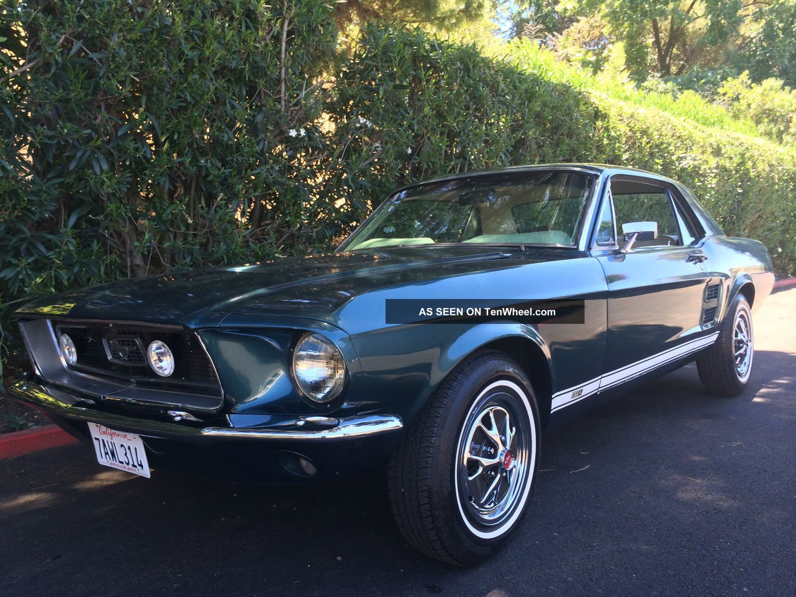 1967 Ford mustang gta coupe sale #7