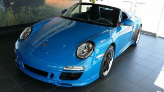 2011 Porsche 911 Speedster Convertible - Pure Blue photo