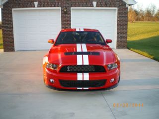 2012 Mustang Shelby Gt500 W / Performance Package,  Red W / Recaro Seats photo